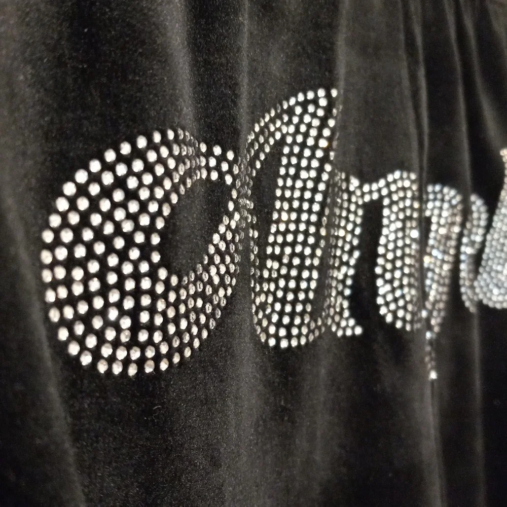 No Boundaries Embellished Jogger athleisure Pants black  high-rise black cozy - Picture 13 of 13